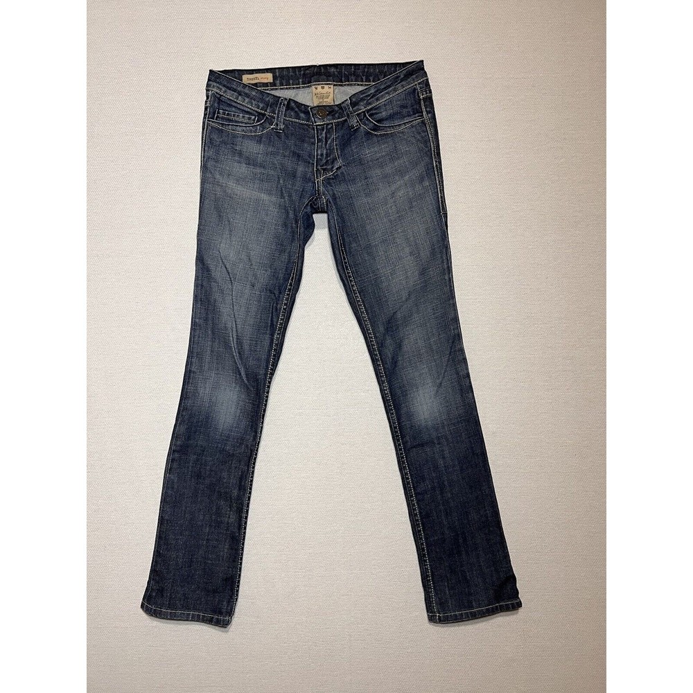 William Rast Jeans USA Rachel Skinny Women 27  ( 31 x 30.5 Actual)  Blue Denim